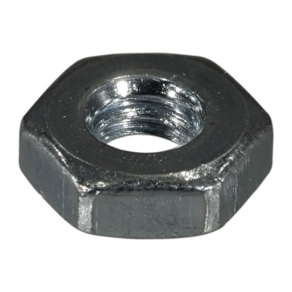 Midwest Fastener Machine Screw Hex Nut, #10-24, Steel, Grade 2, Zinc Plated, 100 PK 03750